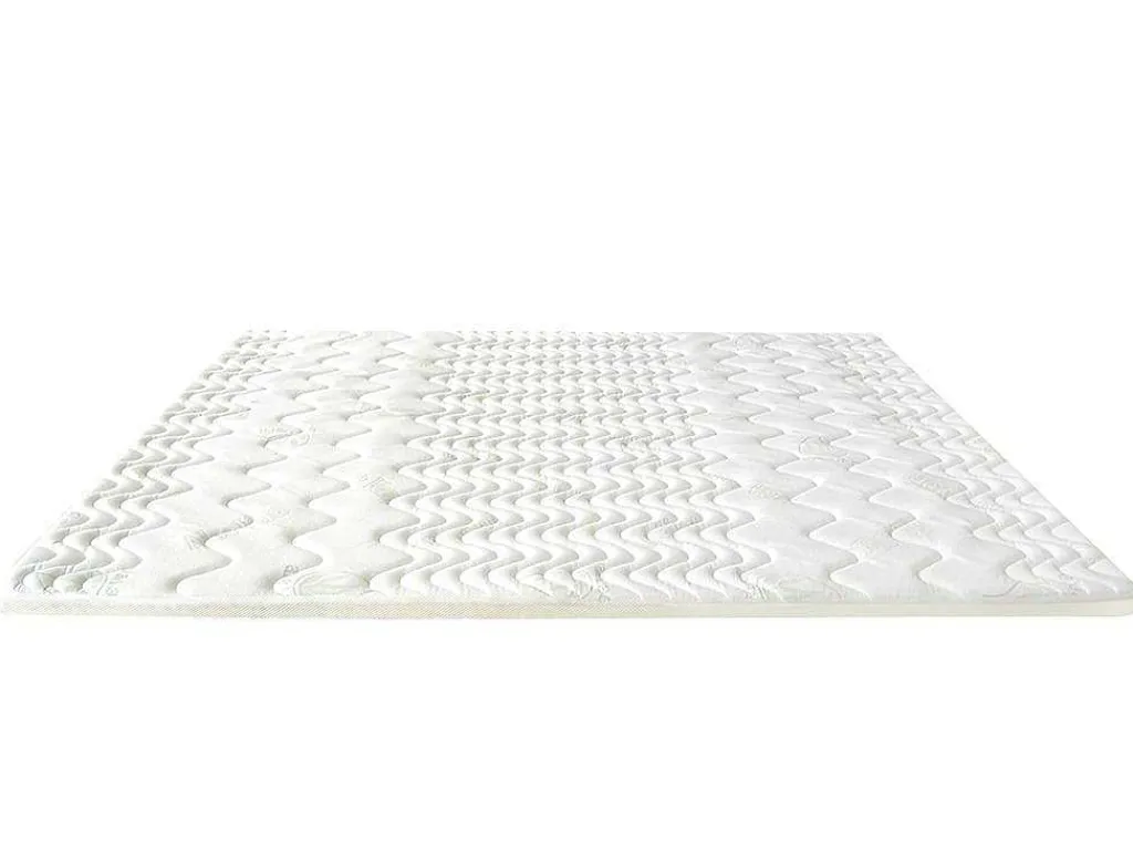 Dekmatras Met Vormgeheugenschuim Aloe Vera Van - 160 X 200 Cm-NATUREA Online