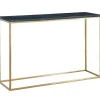 Design Sidetable Aretha - Marmer En Metaal - Zwart En Goudkleurig - Van-PASCAL MORABITO Hot