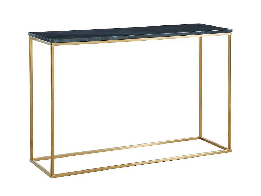 Design Sidetable Aretha - Marmer En Metaal - Zwart En Goudkleurig - Van-PASCAL MORABITO Hot