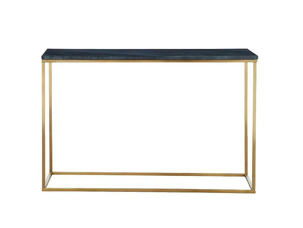 Design Sidetable Aretha - Marmer En Metaal - Zwart En Goudkleurig - Van-PASCAL MORABITO Hot