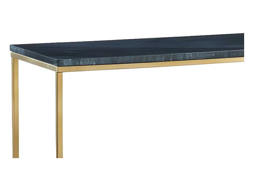 Design Sidetable Aretha - Marmer En Metaal - Zwart En Goudkleurig - Van-PASCAL MORABITO Hot