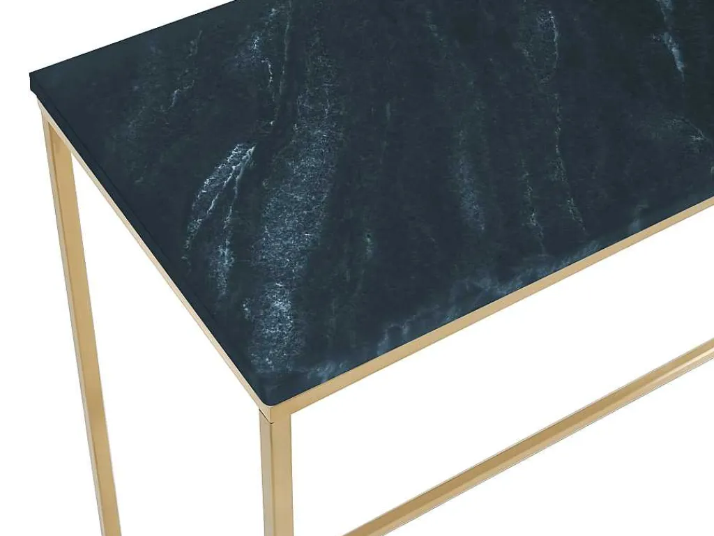 Design Sidetable Aretha - Marmer En Metaal - Zwart En Goudkleurig - Van-PASCAL MORABITO Hot