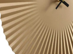 Design Wandklok - D. 50 Cm - Metaal - Goudkleurig - Felinar-OZAIA Best