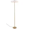 Design-Lamp Met Ledverlichting Van Metaal - D45 X H180 Cm - Goud En Wit - Vaughan-OZAIA Best