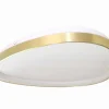Design-Plafondlamp Met Variabele Ledverlichting - Aluminium En Metaal - D65 - Goudkleurig - Granby-OZAIA Hot