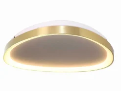 Design-Plafondlamp Met Variabele Ledverlichting - Aluminium En Metaal - D65 - Goudkleurig - Granby-OZAIA Hot