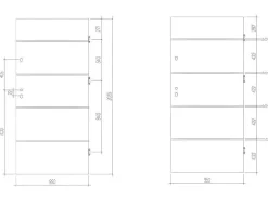 Deur Van Massief Staal En Inox H.207 X B.100 Cm Antraciet - Rechts Duwen - Naxara-Vente-unique Discount