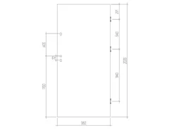 Deur Van Staal H.207 X B.100 Cm Antraciet - Rechts Duwen - Agueda-Vente-unique Online