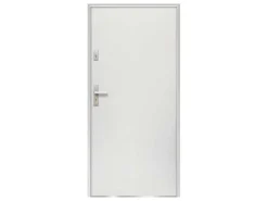 Deur Van Staal H.207 X B.100 Cm Wit - Links Duwen - Agueda-Vente-unique Hot