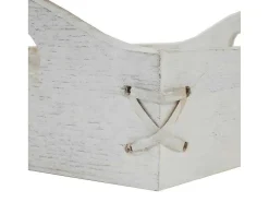 Dienblad Mcw-C50 Shabby Look (Set Van 3), Wit, Shabby-Vente-unique New