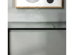 Dipp Sidetable Zwart.-Vente-unique Discount