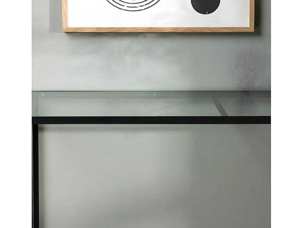 Dipp Sidetable Zwart.-Vente-unique Discount