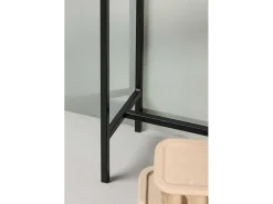 Dipp Sidetable Zwart.-Vente-unique Discount