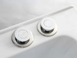 Douche Bad Combinatie Met Massagestralen Daria Van Vertrekt Acrylglas - 75 X 150 X 215 Cm - 30 Micro Jets En 6 Grote Jets-Shower & Design Sale