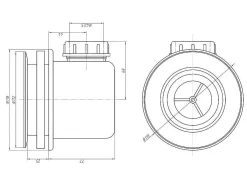 Douchebak Lyros Inclusief Sifon - 1200 X 900 X 40 Mm - Antraciet-Shower & Design Sale