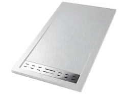 Douchebak Lyros Met Sifon Inbegrepen - 1600X900X40Mm - Wit-Shower & Design Hot