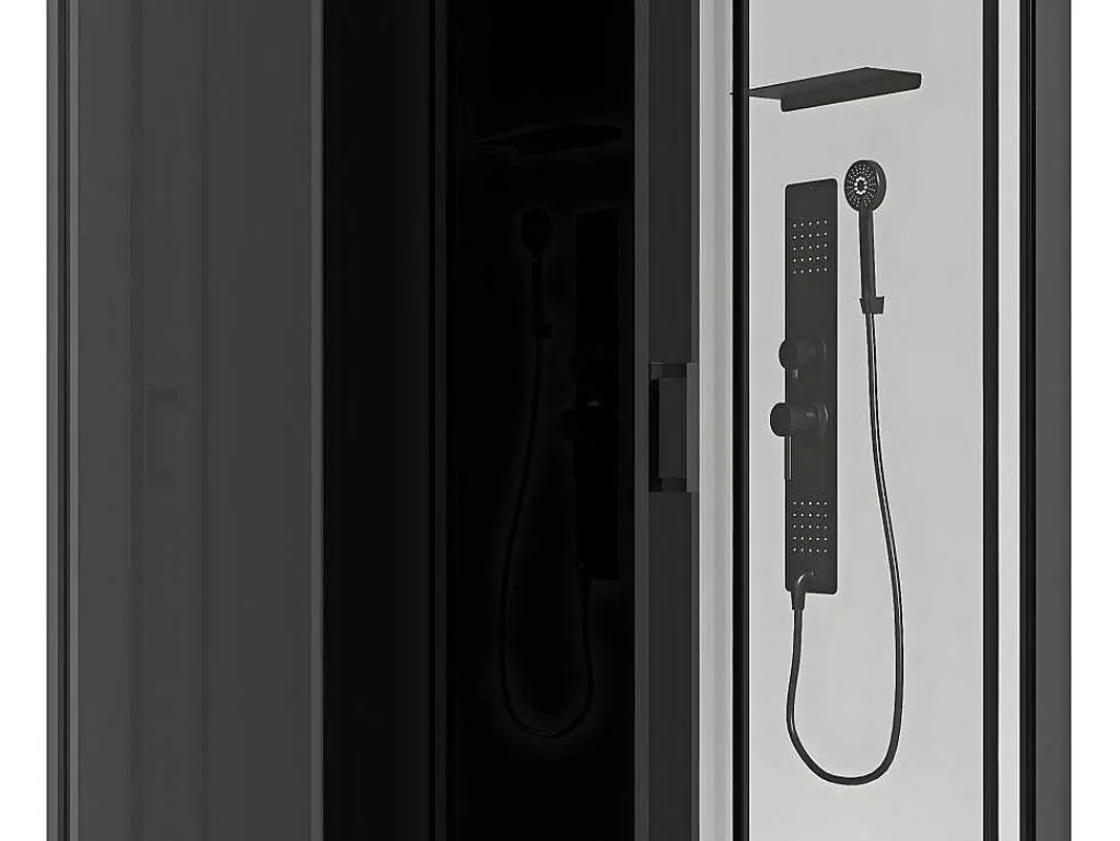 Douchecabine Massagefunctie - Omkeerbare Installatie - L110 X B80 X H215 Cm - Fomira-Shower & Design Online