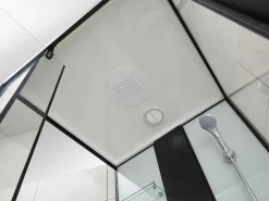 Douchecabine Met Massagestralen Primea - 2 Zones Met Massagestralen - L90 X D90 X H215 Cm - Tropische Regenfunctie En Handdouchekop-Shower & Design Best