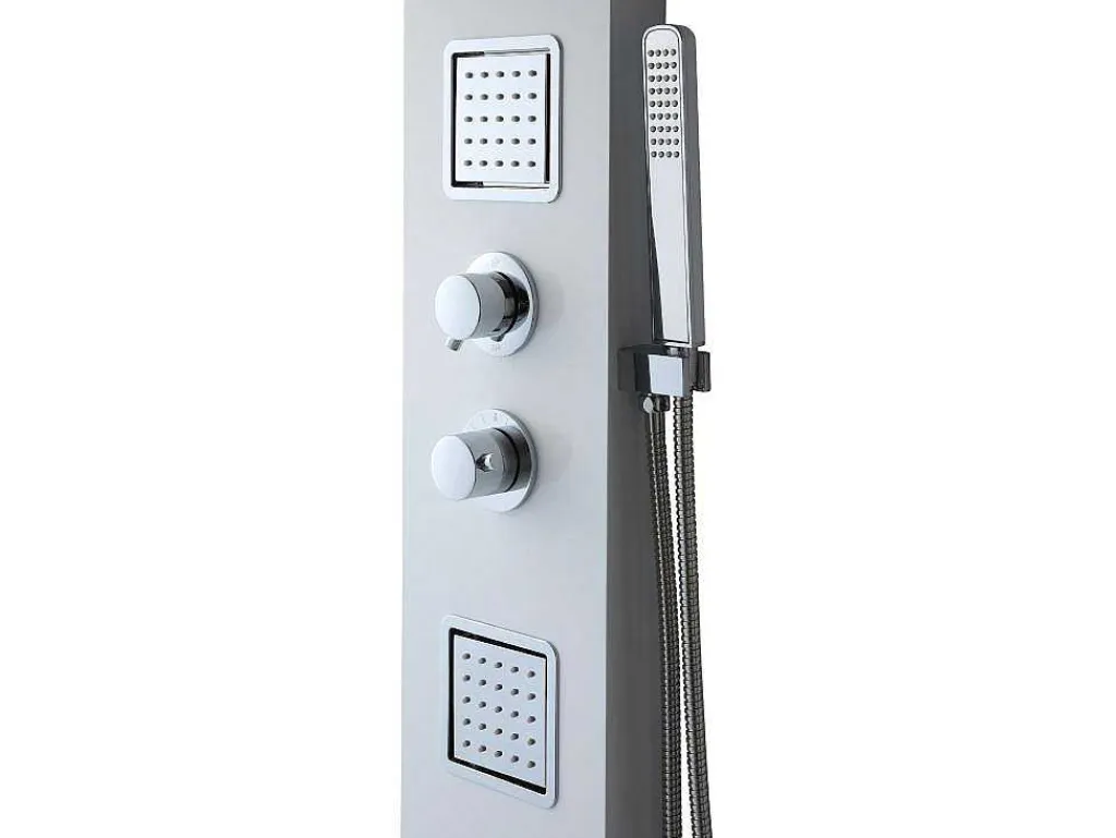 Douchekolom Met Massagestralen Amanda - Met Opbergruimte - 22 X 145 Cm-Shower & Design Best