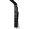 Douchekolom Met Massagestralen Tyra - Zwart - 20*150 Cm-Shower & Design Discount