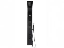 Douchekolom Met Massagestralen Tyra - Zwart - 20*150 Cm-Shower & Design Discount
