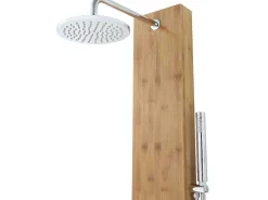 Douchekolom Met Massagestralen Solal Van Bamboe - 20 X 140Cm-Shower & Design Hot