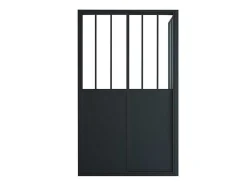 Douchescherm Met Schuifdeur - 120 X 80 X 195 Cm - Urbanik-Shower & Design New