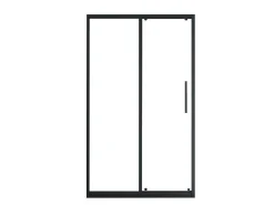 Doucheschuifdeur In Industriele Stijl - Zwart Mat - 120 X 195 Cm - Toroni-Shower & Design Best