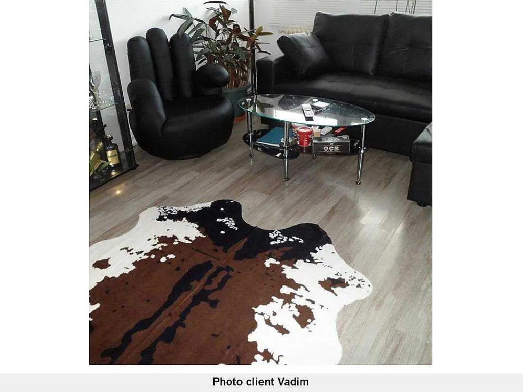 Draaiende Fauteuil Catchy Van Kunstleer - Zwart-Vente-unique Online