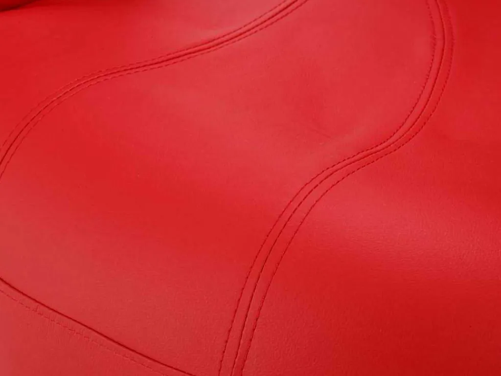 Draaiende Fauteuil Catchy Van Kunstleer - Rood-Vente-unique Hot