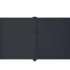 Draaipoort Van Aluminium Antraciet - L305 X 181 Cm - Nazario-EXPERTLAND