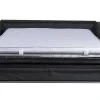 Driezits Express Bedbank Van Stof Ganoa - Antraciet-Vente-unique Sale