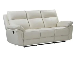 Driezits Relaxbank Van Buffelleer Pakita - Ivoor-Vente-unique Clearance