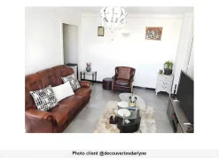 Driezitsbank Daphne Van 100% Buffel Leer - Bruin-Vente-unique New