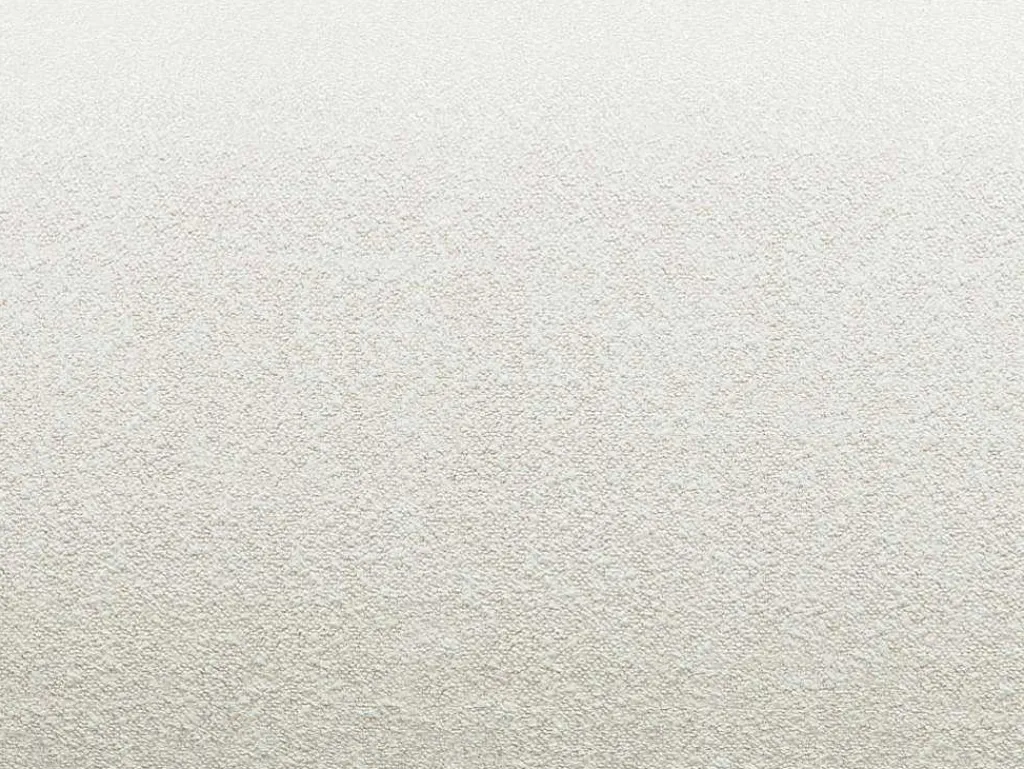 Driezitsbank En Fauteuil Van Witte Bouclestof Pogni Van Maison Cephy-Maison Céphy Best