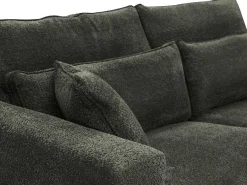 Driezitsbank In Grijze Teddy Stof - Mondovi-Vente-unique Online