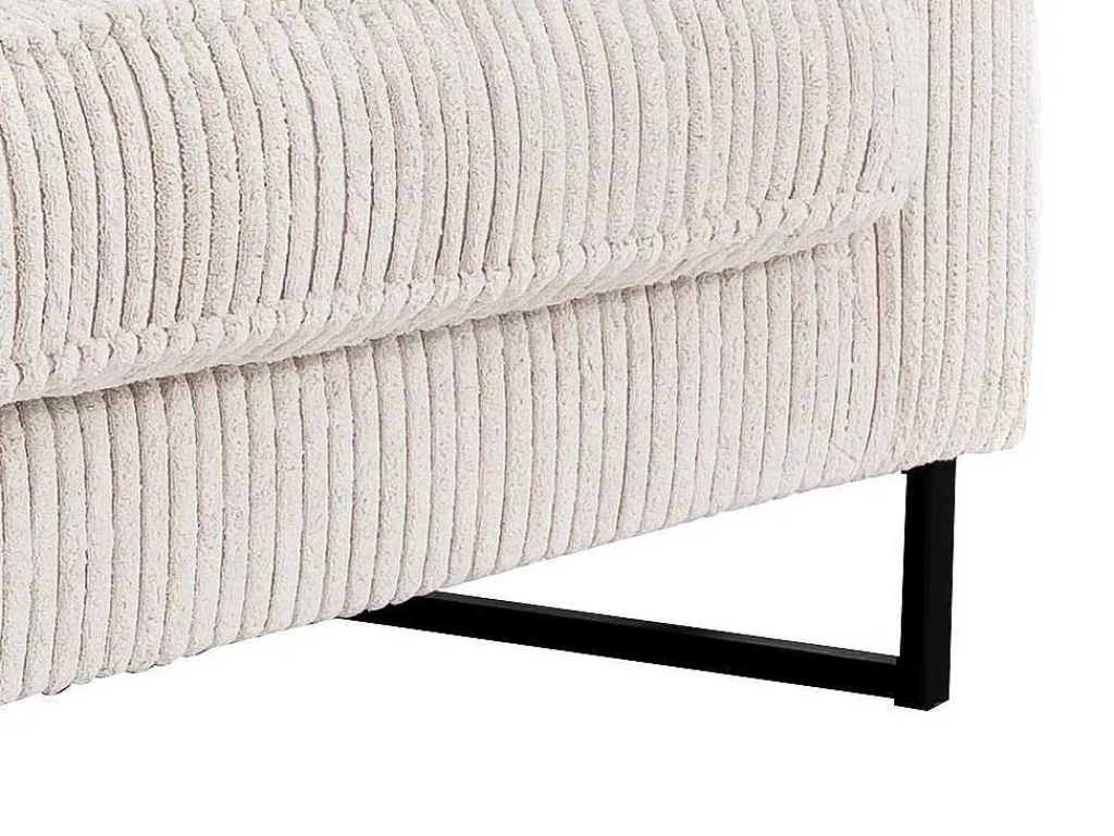 Driezitsbank Van Beige Ribfluweel Tessio Van Maison Cephy-Maison Céphy Hot