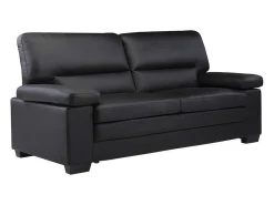 Driezitsbank Van Buffelleer Mimas - Zwart-Vente-unique Hot
