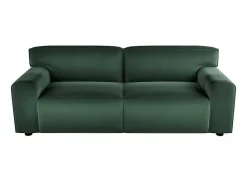 Driezitsbank Van Groen Velours Otrano-Vente-unique Discount