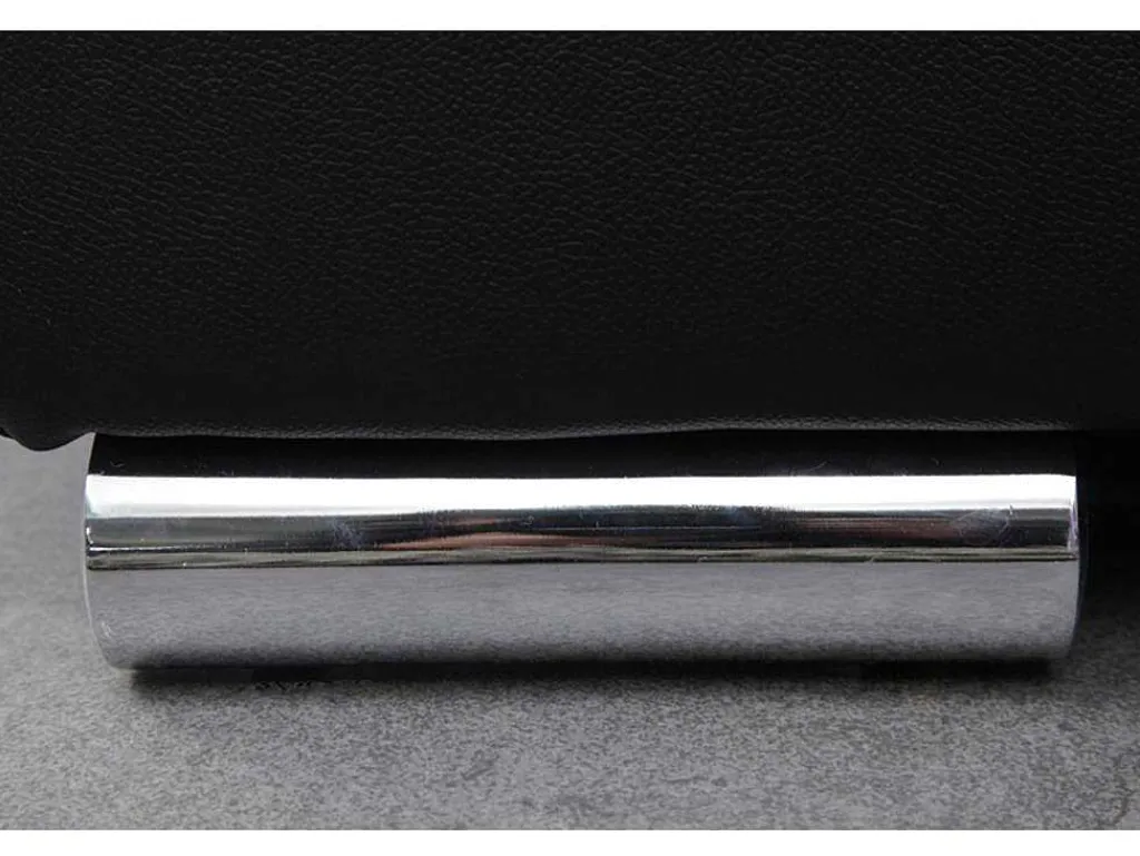 Driezitsbank Van Leer Thibault - Zwart-LINEA SOFA Outlet
