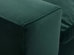 Driezitsbank Van Smaragdgroen Velours Amaury-Vente-unique Discount