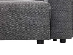Driezitsbank Van Stof - Grijs - Magali-Vente-unique Sale