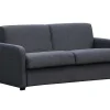 Driezits-Expressbedbank Van Stof Tomaka - Antraciet-Vente-unique Outlet