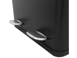 Dubbele Pedaalemmer 60 L - Zwart-Monstershop
