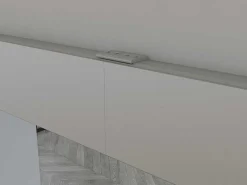 Dubbelwandige Schuifdeur - H205 X L166Cm - Gehard Glas - Astana-Vente-unique Discount
