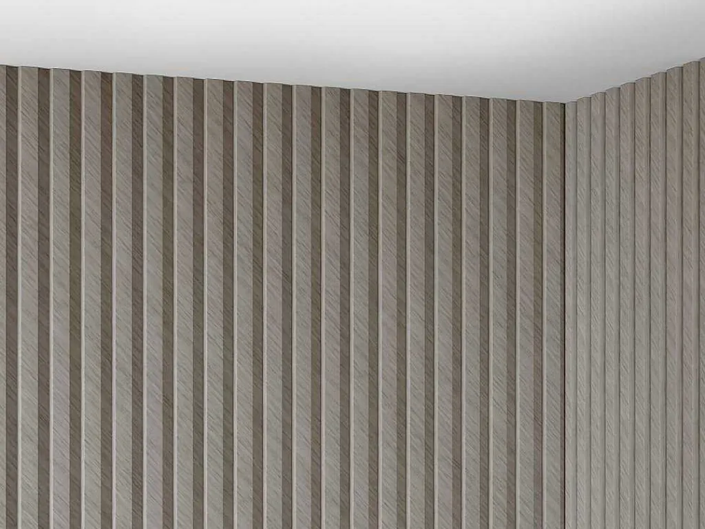 3D-Wandpaneel - 3,71 M - Grijs - Set Van 8 - Tatiana-Vente-unique Sale