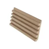 3D-Wandpaneel - 3,71 M - Natuurlijke Lichte Houtkleur - Set Van 8 - Tatiana-Vente-unique Sale
