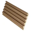 3D-Wandpaneel - 3,71 M - Natuurlijke Houtkleur - Set Van 8 - Tatiana-Vente-unique Clearance