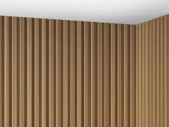 3D-Wandpaneel - 3,71 M - Natuurlijke Houtkleur - Set Van 8 - Tatiana-Vente-unique Clearance