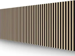 3D-Wandpaneel - 2,83 M - Zwart En Goudkleurig - Set Van 8 - Clinton-Vente-unique Outlet